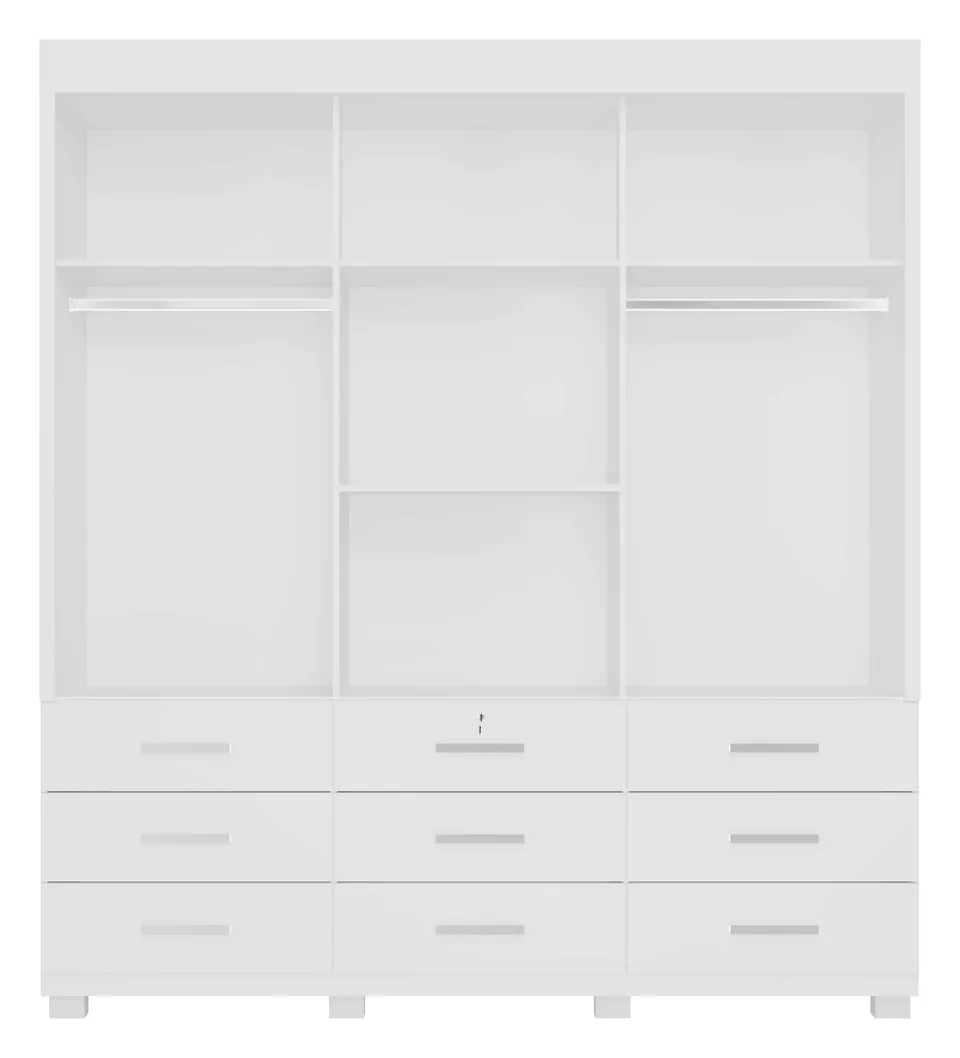 Roupeiro Itapema II em Branco