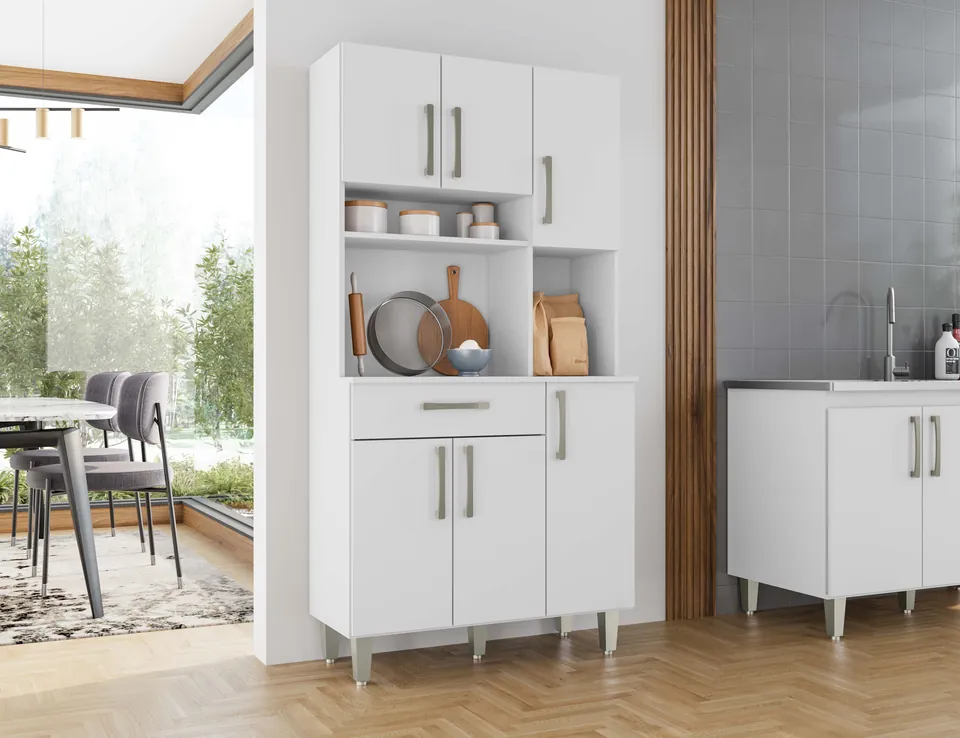 Kit para cozinha Letícia no ambiente