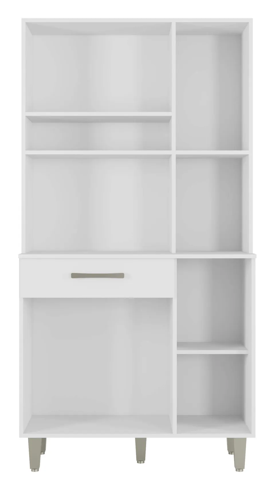 Kit para cozinha Letícia aberto, por dentro