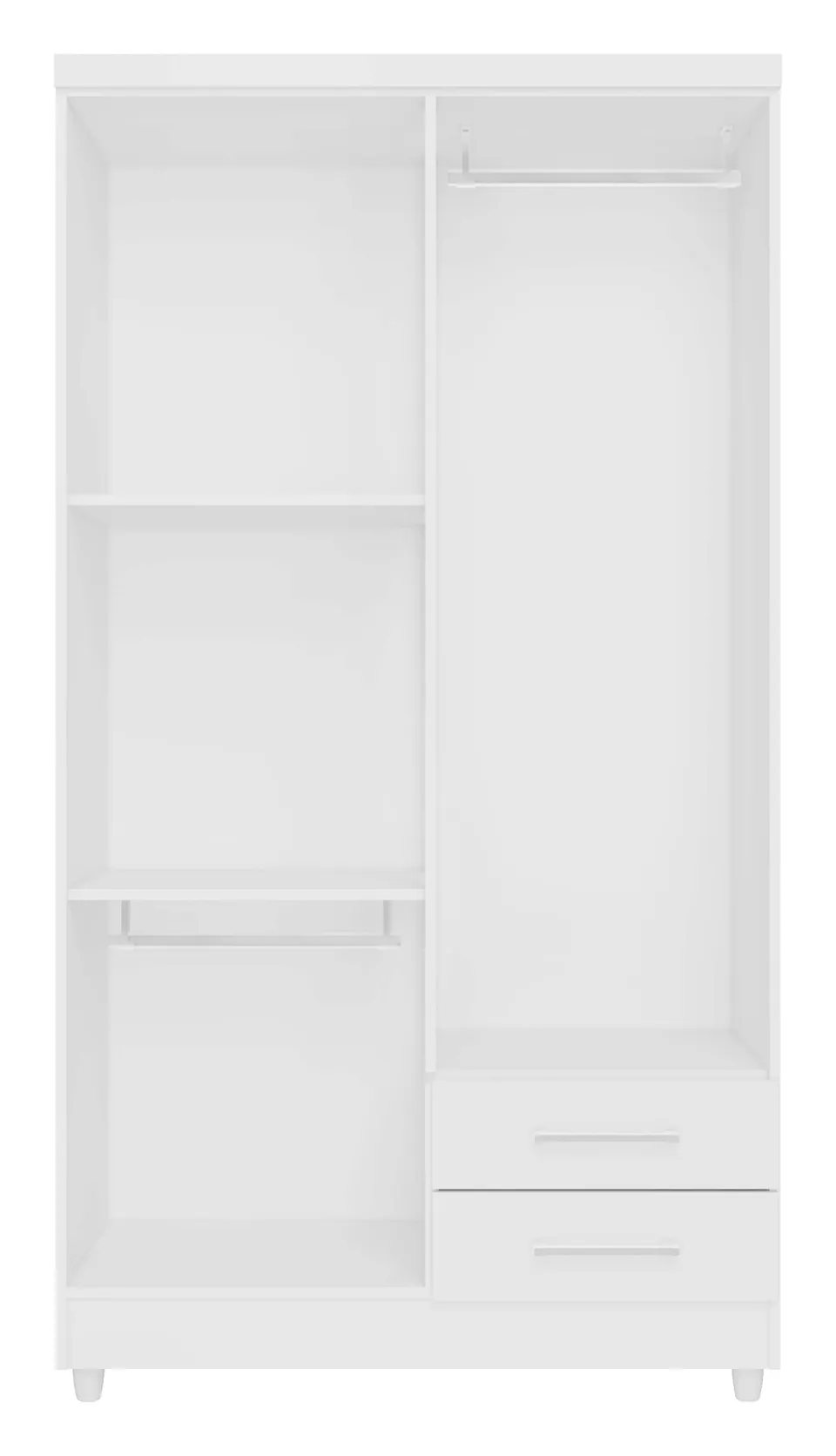 Roupeiro Madri em Branco