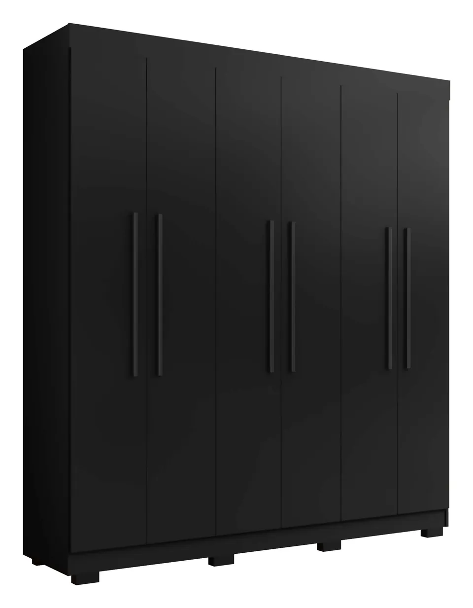 Roupeiro Porto Bello Plus em Preto