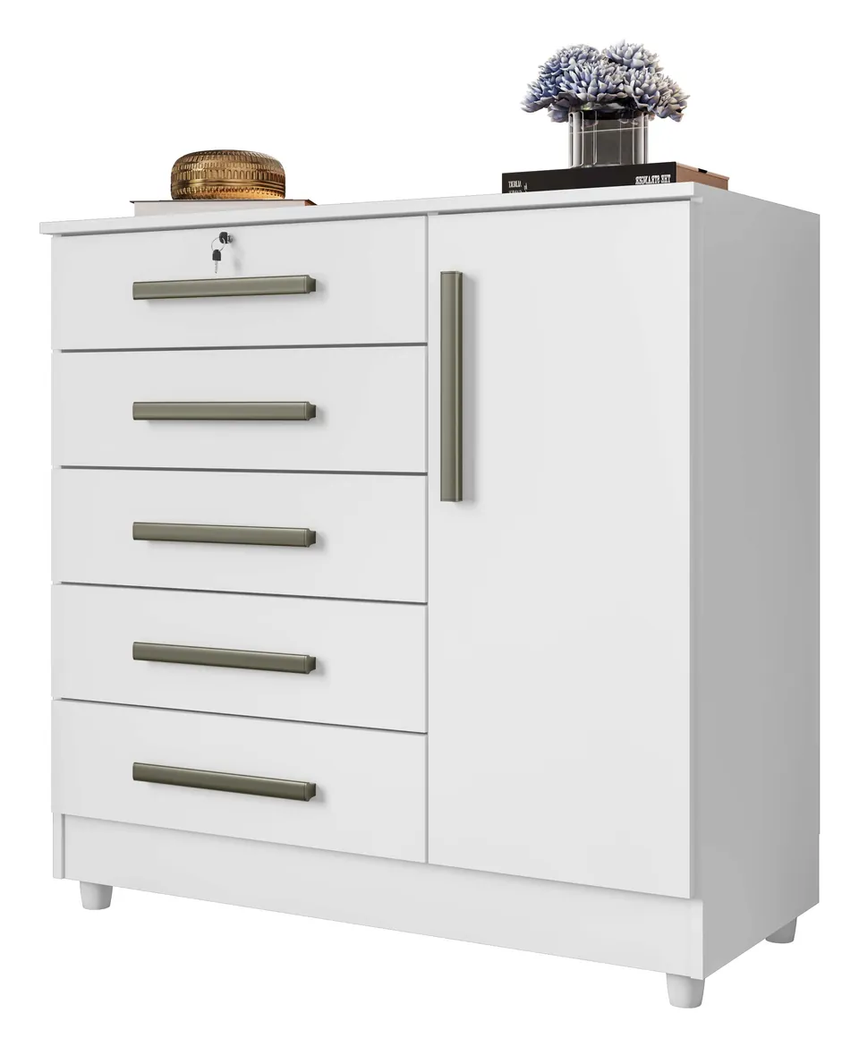 Cômoda Vitória em Branco